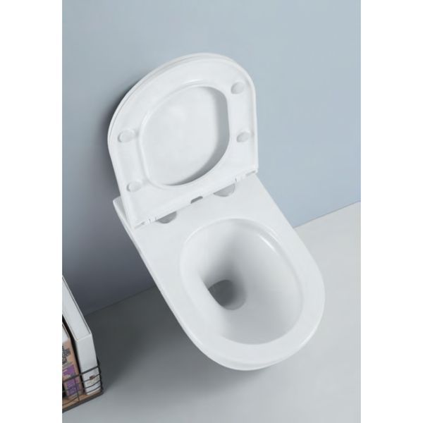 LILAC унітаз підвісний VORTEX в комплекті із сидінням Soft-Close, білий LIVCSP000000BI+LIL1800/F фото