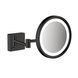 AddStoris Дзеркало для гоління з LED освітленням, Matt Black (41790670) 41790670 &ndash; фото 3