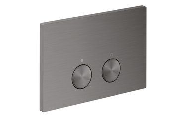 Панель змиву AXOR FlushPlate iFrame, Brushed Black Chrome (42531340) 42531340 фото