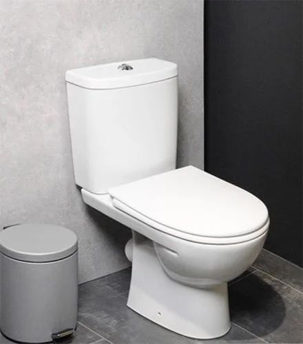 L79046000 Freja Premium Унітаз-компакт косий вип., нижній підвід, дюропластове сидіння з мікроліфтом 3/6л L79046000 фото