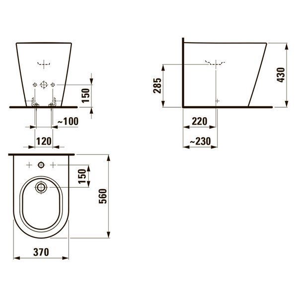 Біде KARTELL H8323310003021 фото