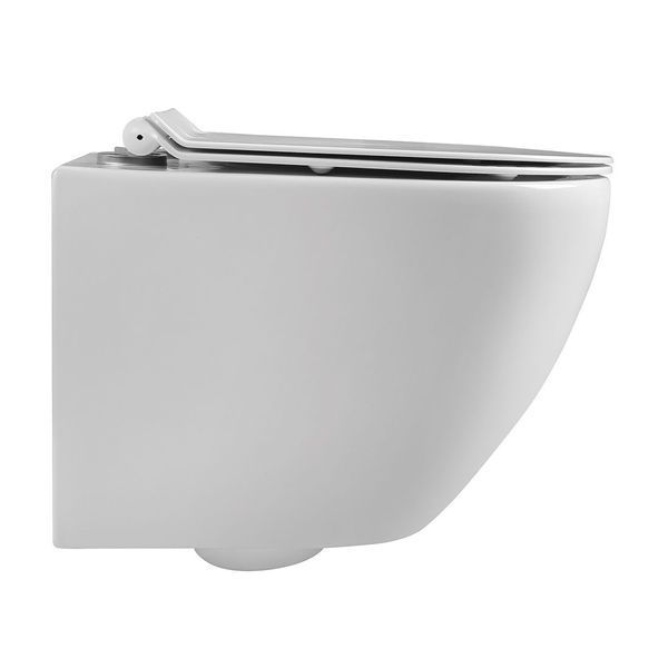 AMADEUS M унітаз 48*37*37см підвісний Rimless, сидіння тверде Slim slow-closing 13-06-055M фото
