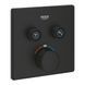 Верхня частина термостату GROHTHERM SMARTCONTROL душ, д/35600, 2 виходи, фонтомний чорний 102166KF00 &ndash; фото 1