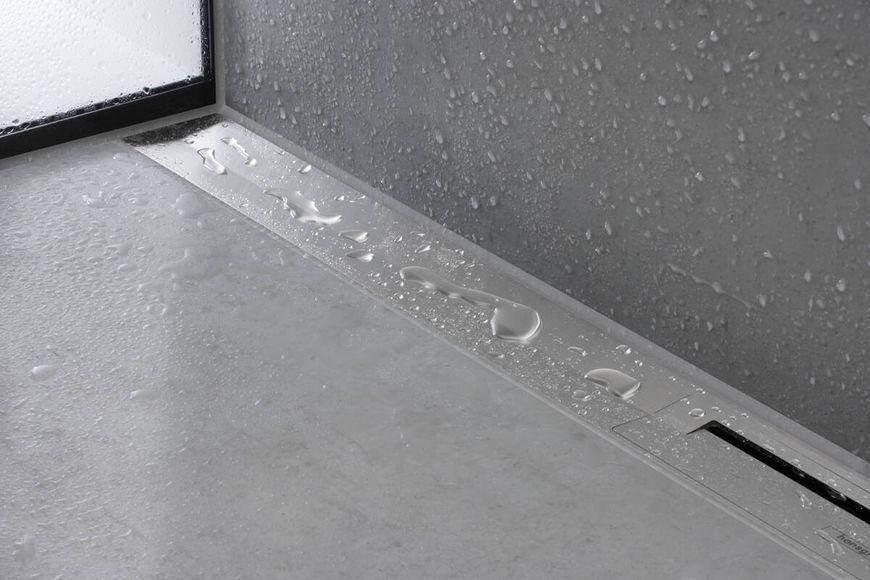 Верхня частина "RainDrain Flex"для душового трапу (пристінна) 800 мм Chrome (56051000) 56051000 фото