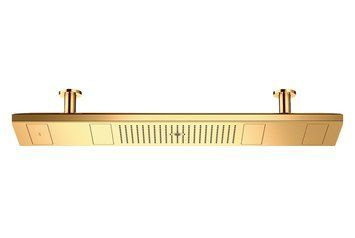 Верхній душ Axor ShowerHeaven 1200х300 4jet без підсвітки, Polished Gold Optic (10637990) 10637990 фото