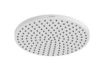 Верхній душ Raindance S 240 Showerpipe PowderRain EcoSmart+ 1jet, Matt White (28821700) 28821700 фото