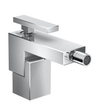 Змішувач Axor Edge для біде з push-open Diamond Cut, Chrome 46211000 46211000 фото