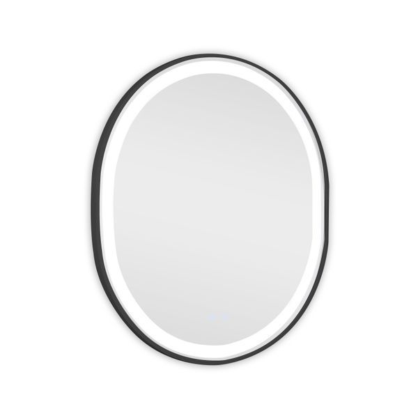 Дзеркало Qtap Gemini 800х700 з LED-підсвічуванням Touch, з антизапотіванням, з димером, рег. темп. кольору (3000-6500K) QT2578R8072B SD00052319 фото