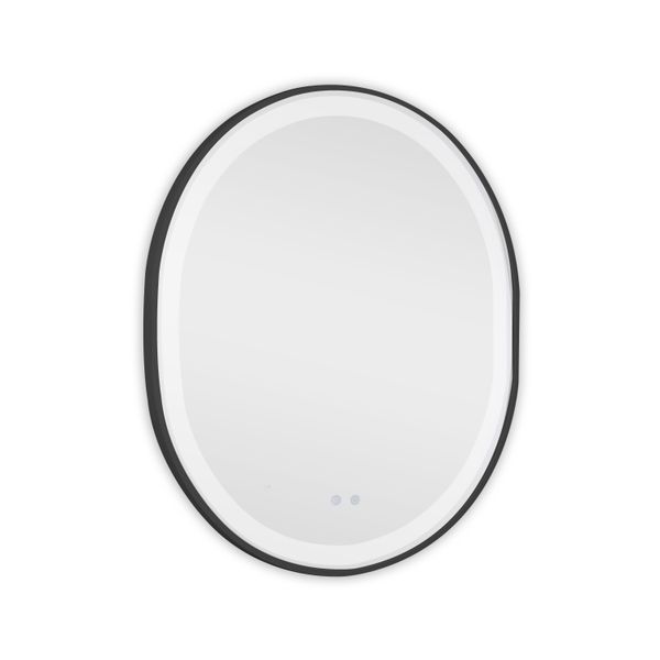 Дзеркало Qtap Gemini 800х700 з LED-підсвічуванням Touch, з антизапотіванням, з димером, рег. темп. кольору (3000-6500K) QT2578R8072B SD00052319 фото