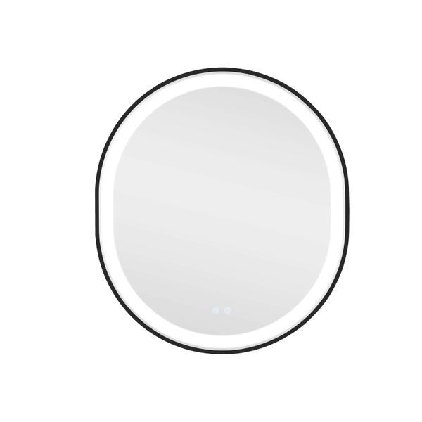 Дзеркало Qtap Gemini 800х700 з LED-підсвічуванням Touch, з антизапотіванням, з димером, рег. темп. кольору (3000-6500K) QT2578R8072B SD00052319 фото