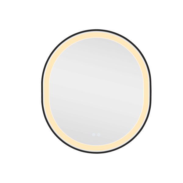 Дзеркало Qtap Gemini 800х700 з LED-підсвічуванням Touch, з антизапотіванням, з димером, рег. темп. кольору (3000-6500K) QT2578R8072B SD00052319 фото