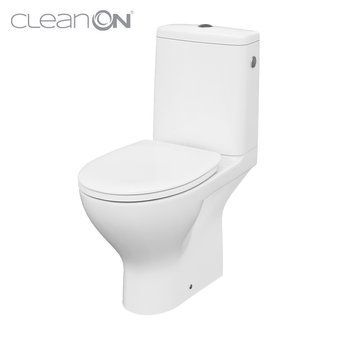 КОМПАКТ 649 MODUO CLEAN ON 010 3/5 З ДЮРОПЛАСТОВУЮ КРИШКОЮ СЛІМ З ПЛАВНИМ ЗАКРИВАННЯМ І ФУНКЦІЄЮ ПРОСТОГО ЗНЯТТЯ CCKZ1014313653 фото