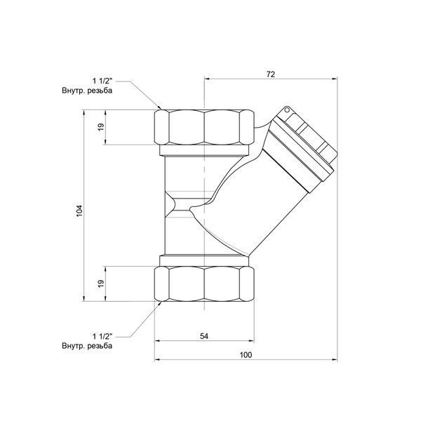 Фільтр Thermo Alliance Forte 1 1/2" для води SF124W40 SD00010254 фото