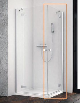 Душова кабіна (половина) Essenza New KDD 80 права, RADAWAY 1385061-01-01R фото