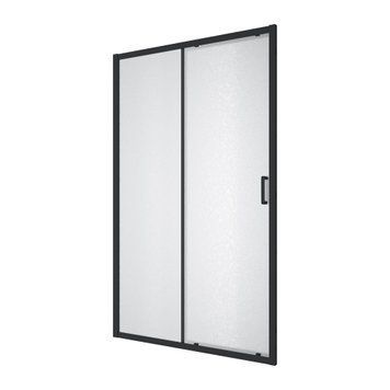 Душові двері розсувні, двоелементні Line Pro 1200мм, black matt, скло 6мм grape 1538212504 фото