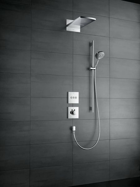 Перемикач ShowerSelect на 3 клавіші Matt White (15764700) 15764700 фото