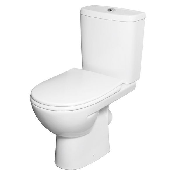 L79047000 Freja Premium Унітаз-компакт горизонтальний вип., нижній підвід, дюропластове сидіння з мікроліфтом 3/6л L79047000 фото