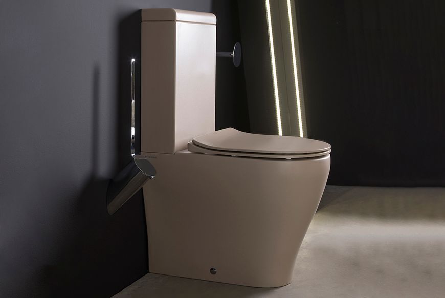 APP Чаша підлогового унітазу goclean monobloc Argilla (AP116GARG) AP116GARG фото