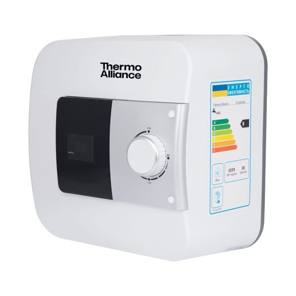 Водонагрівач електричний Thermo Alliance 10 л над мийкою вертикальний, мокрий ТЕН 1,5 кВт SF10X15N SD00036043 фото