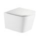 KUBIK унітаз підвісний c06810200(48,5*34*36,5 см, twist, сидіння duroplast) c06810200 &ndash; фото 1