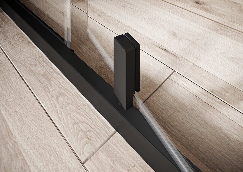 Душові двері NDOP2 110 Transparent Black RAVAK 03OD0300Z1 фото