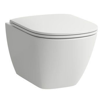 Унітаз підвісний LUA Rimless Silent Flush 52 см з кришкою soft-close H8660820000001 LAUFEN H8660820000001 фото