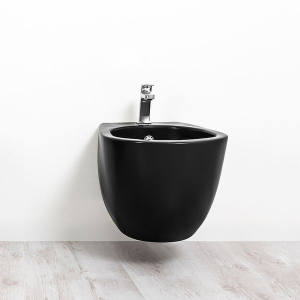 Біде підвісне Vignoni VI19 F85 Вlack, SIMAS VI19/F85 Nero(black) фото