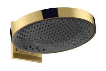 Верхній душ Rainfinity 360 3jet з тримачем, Polished Gold Optic (26234990) 26234990 фото