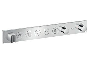 Термостат для 5-х споживачів AXOR Select прихований монтаж Chrome 18358000 18358000 фото