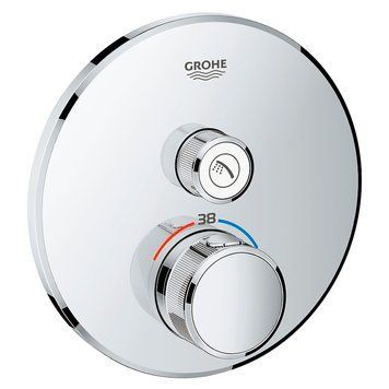 Верхня частина термостату GROHTHERM SMARTCONTROL душ, д/35600, 1 вихід, хром 29118000 фото