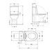 Унітаз-компакт Qtap Scorpio безободковий Ultra Quiet з сидінням Soft-close QT14226088AW SD00050897 &ndash; фото 7